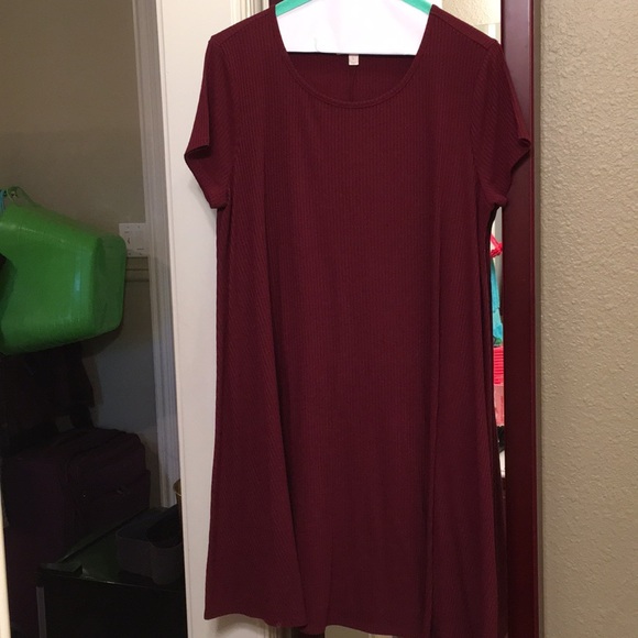 Cranberry swingy dress size large - Picture 1 of 2